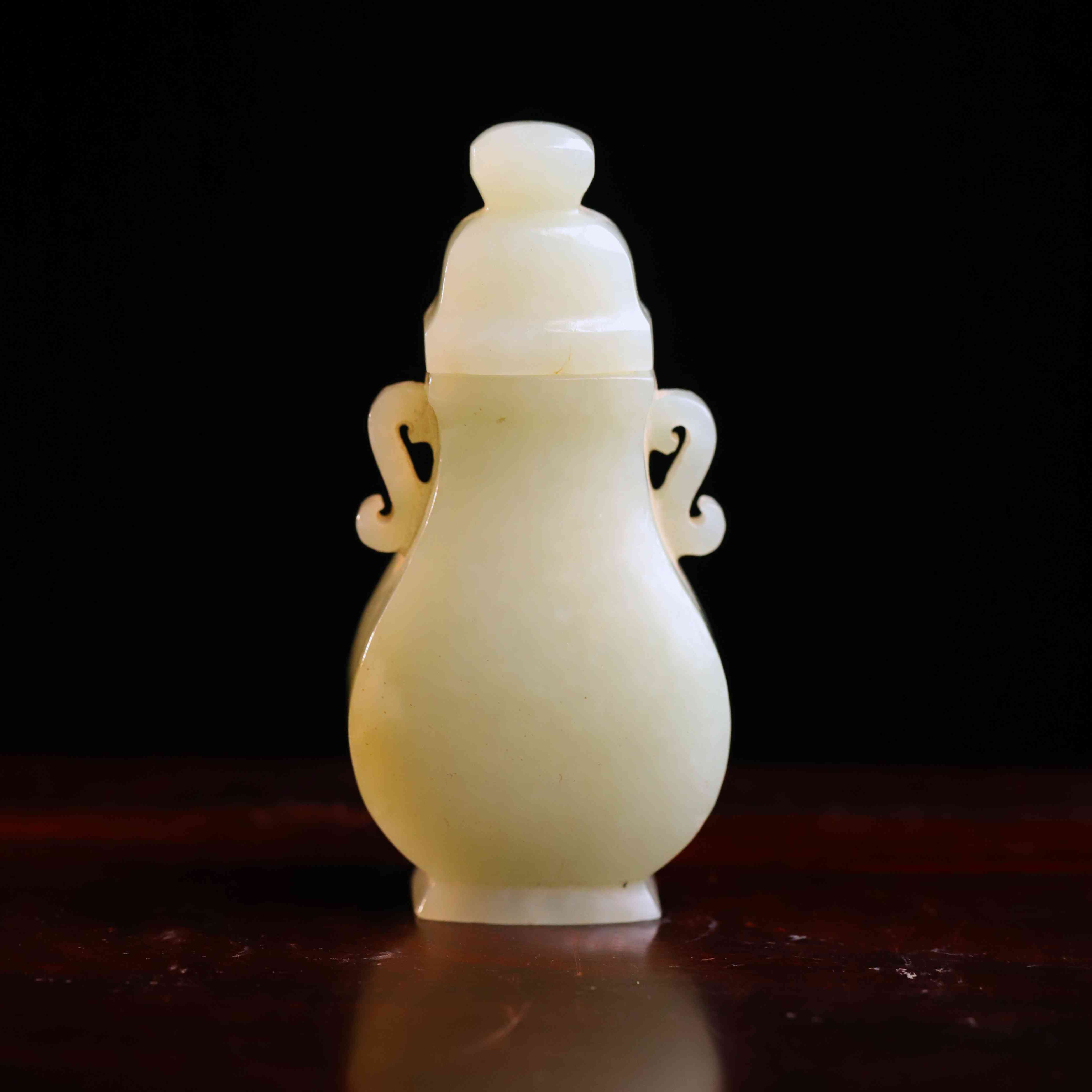 和田玉文房赏瓶138