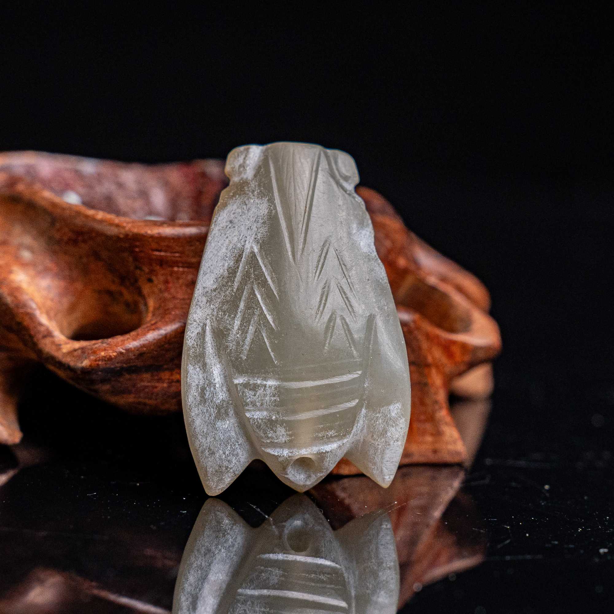 和田玉玉蝉挂坠183