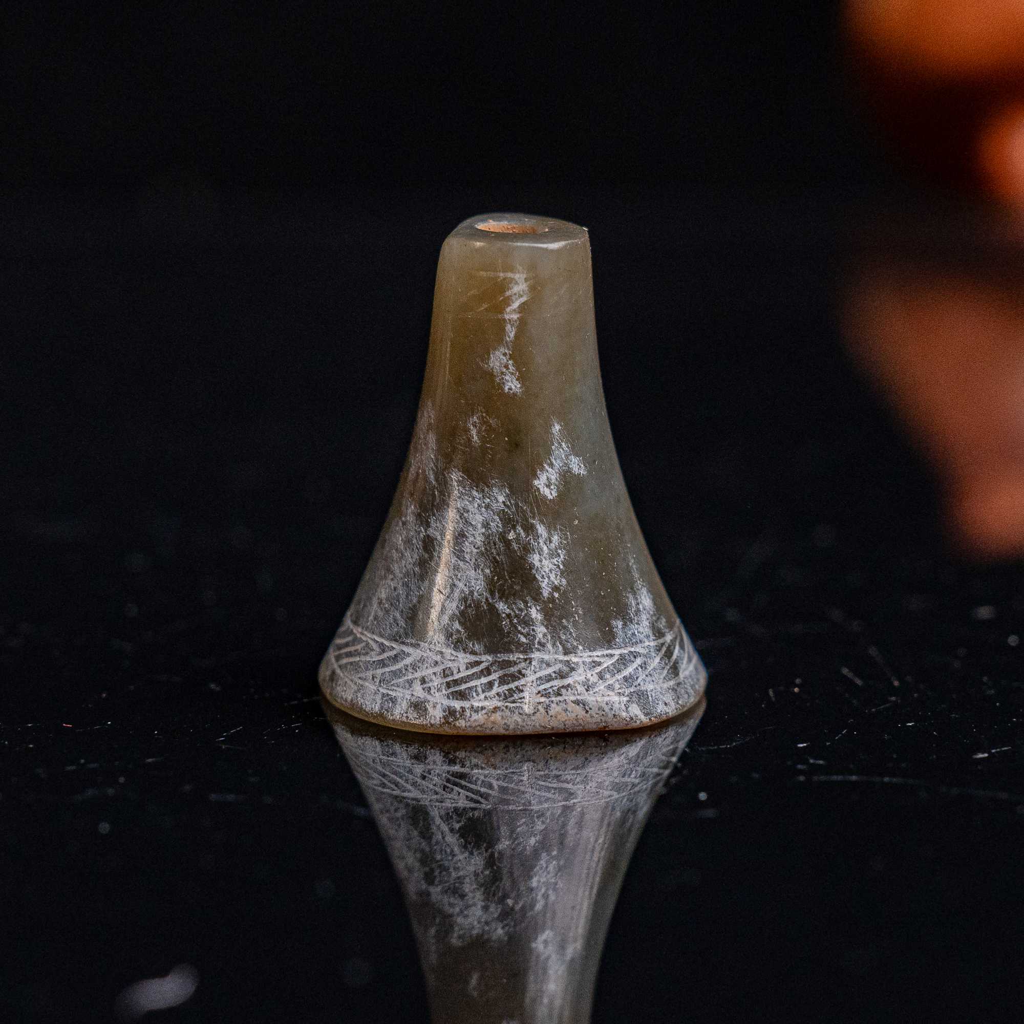 和田玉刻纹玉珒165