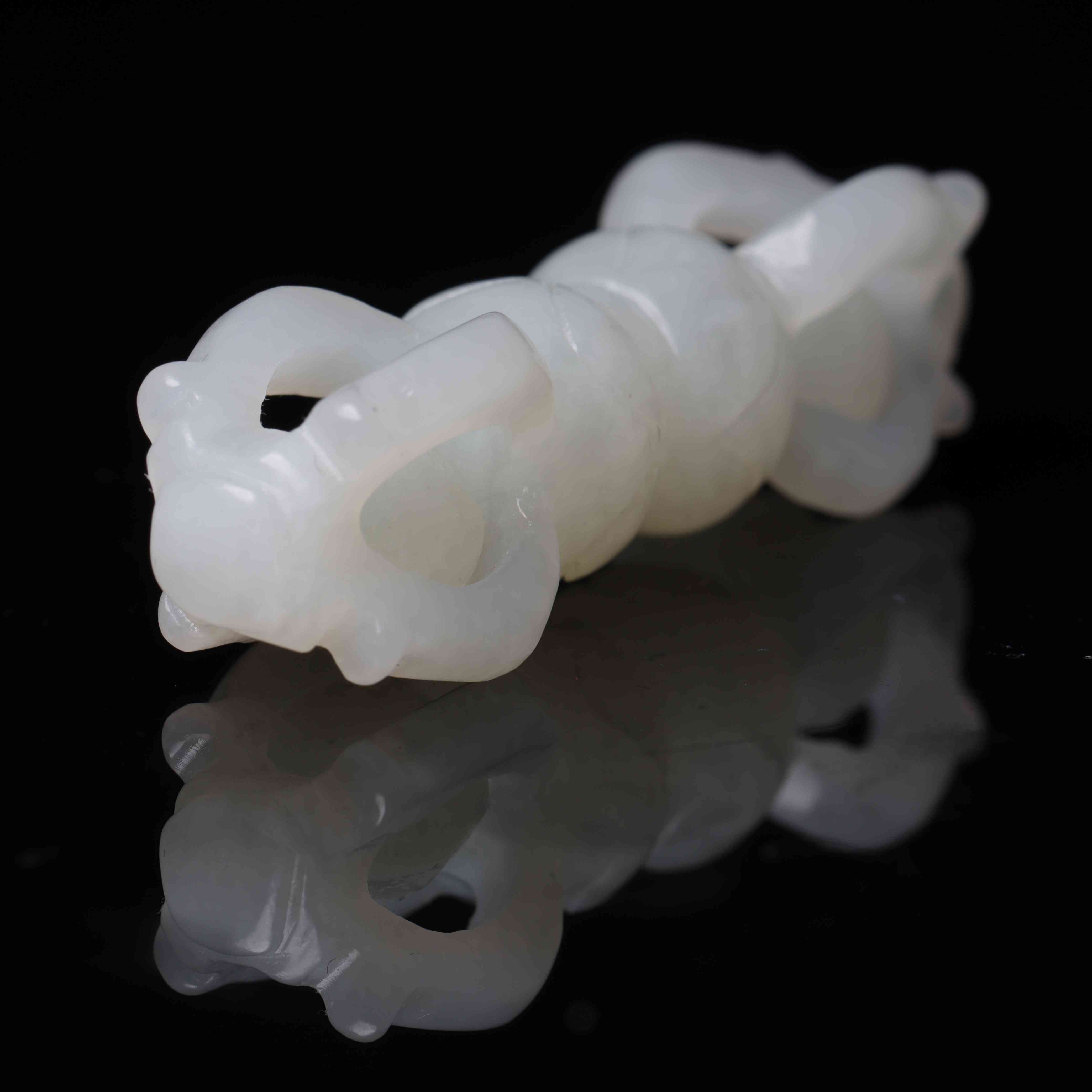 和田玉金刚杵把件150