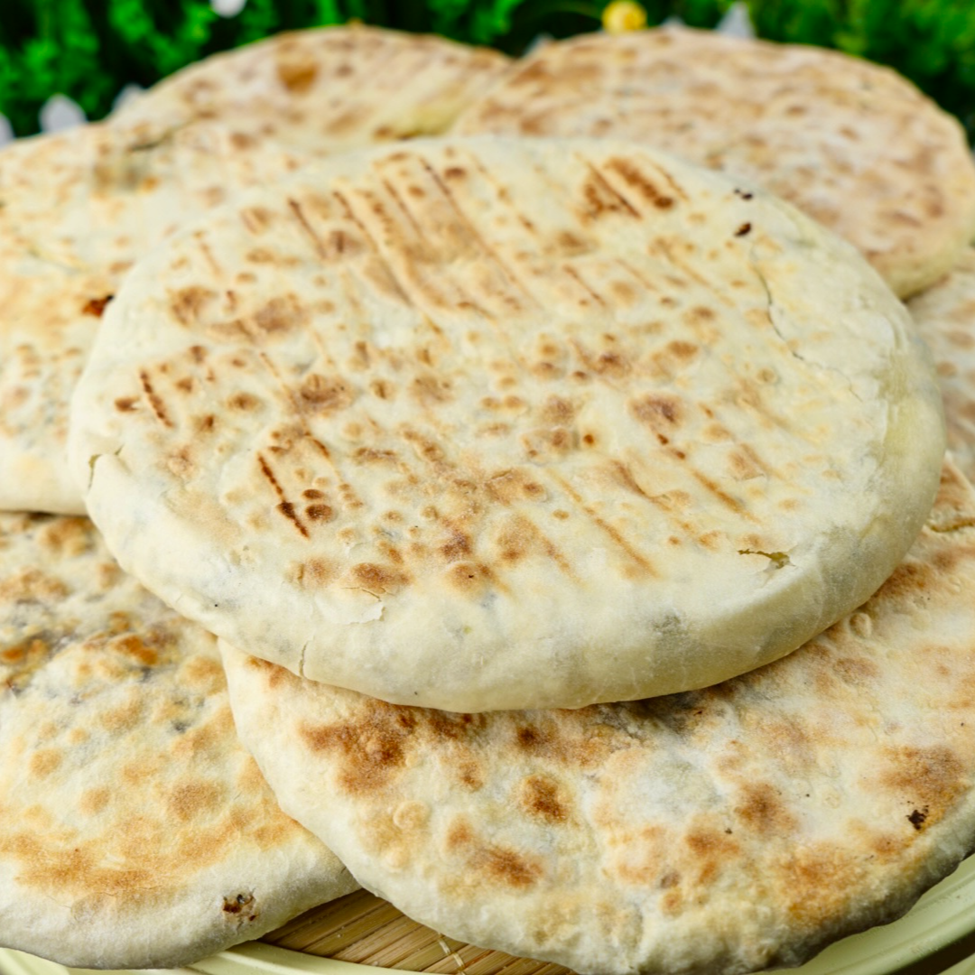 200g温州永嘉麦饼烧饼梅干菜五花肉馅多咸菜馅楠溪江特产美食糕点