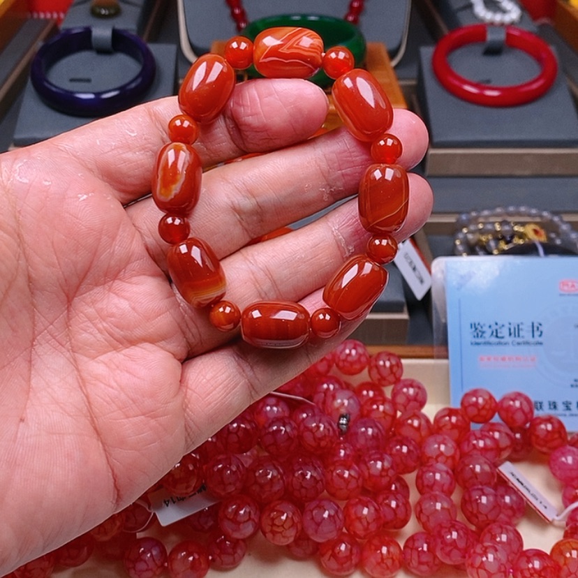 【闪购商品】玛瑙/玉髓手链未镶嵌