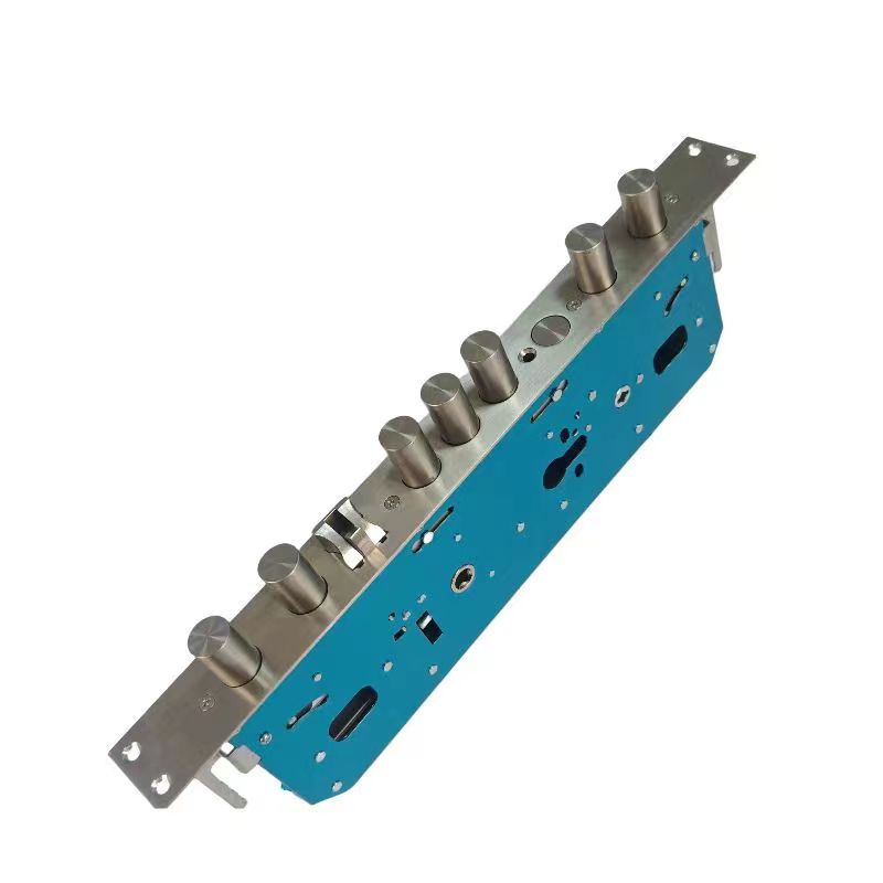  7068/7568型指纹锁专用锁体联动防卡通用防盗门锁体