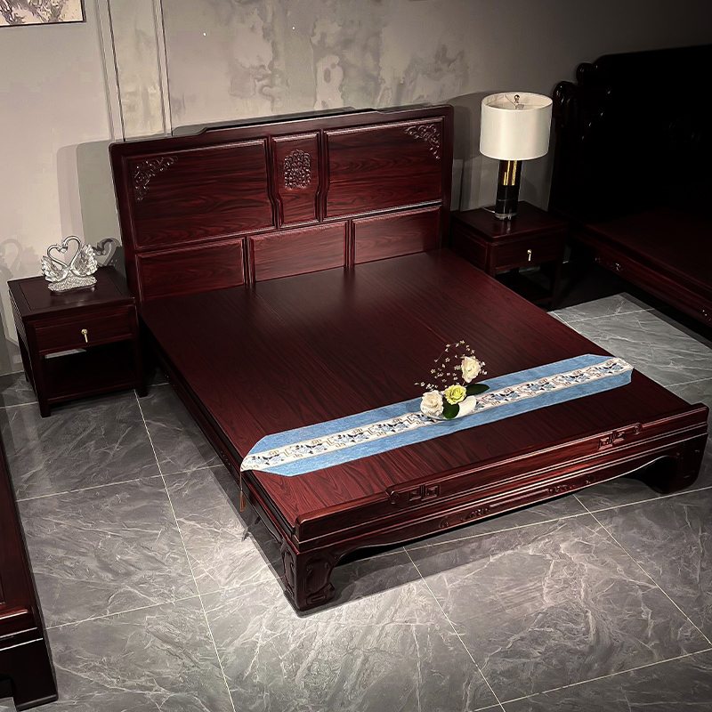 新中式 大床卧室家具