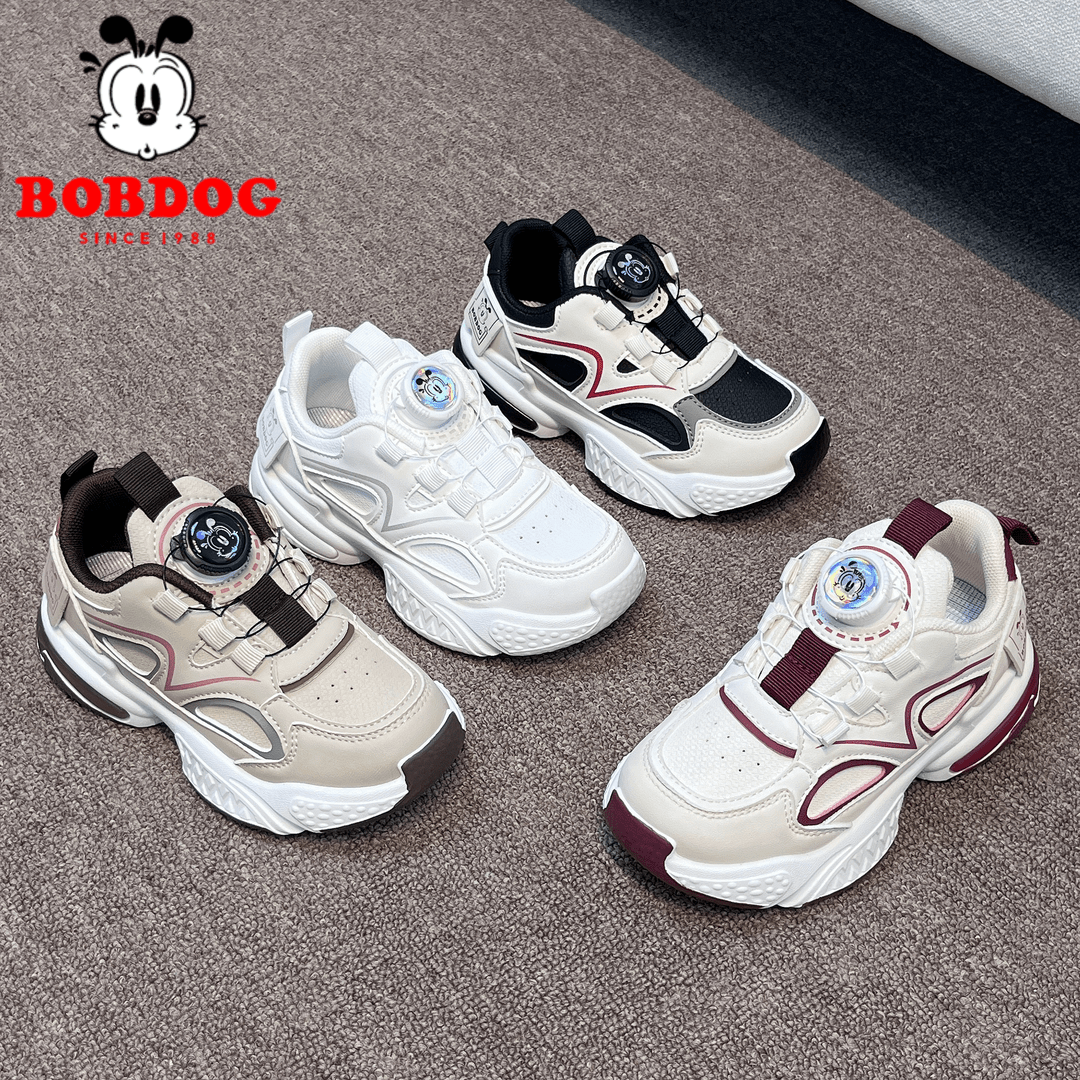 Bobdog/巴布豆巴布豆男童鞋网面透气夏季2024新款儿童运动网鞋皮