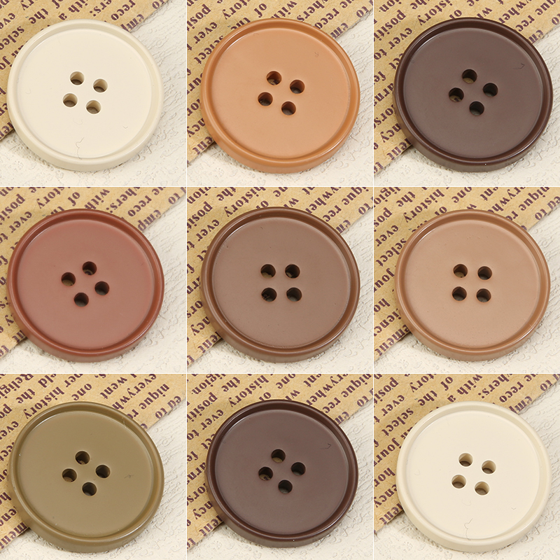 高档树脂纽扣大衣钮扣高档毛衣衬衫外套开衫扣子毛呢衣服羊绒女扣