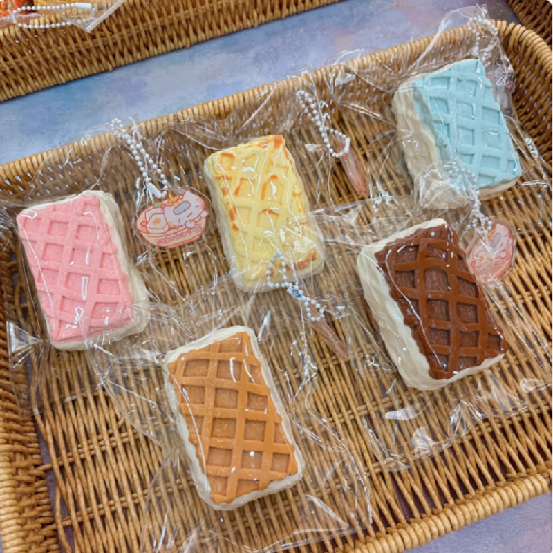 20米排麦链接纯手工DIY食品级硅胶捏捏乐 默认微瑕完美主义者慎拍