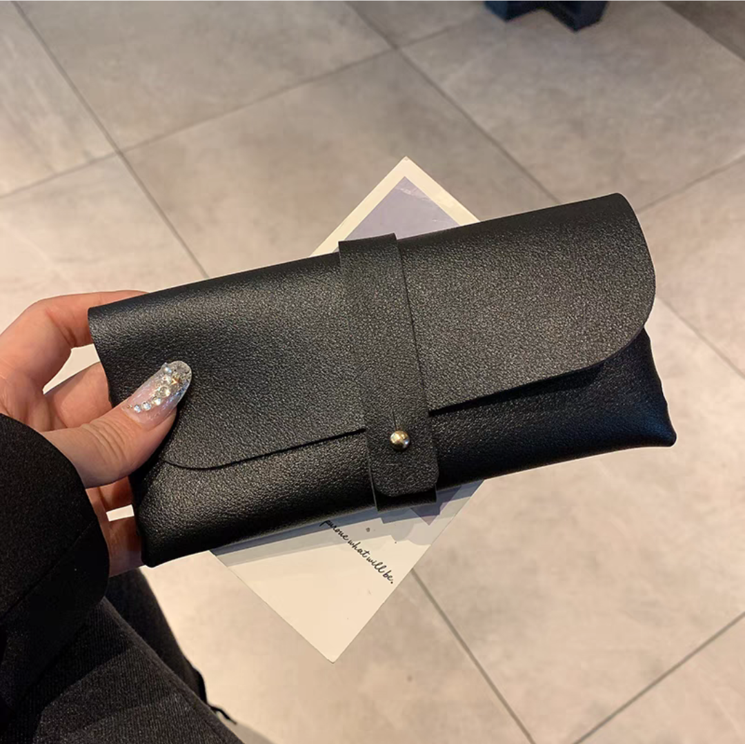 高级感轻奢眼镜小皮包眼镜收纳包