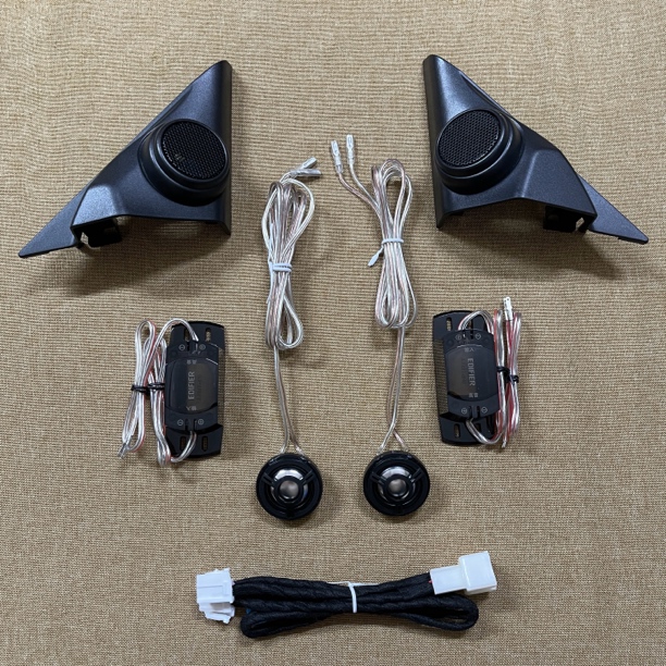 适用10-18款锐志高音网罩新锐志高音改装漫步者高音喇叭罩三角板