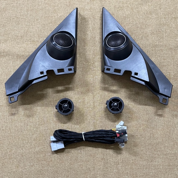 适用于本田16-21款十代思域高音喇叭罩音响无损改装a柱三角板支架