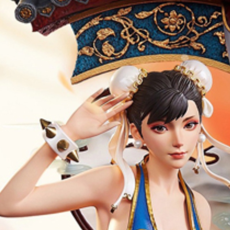 【全款现货】拳煌系列 手办  春俪  美少女  雕像  摆件