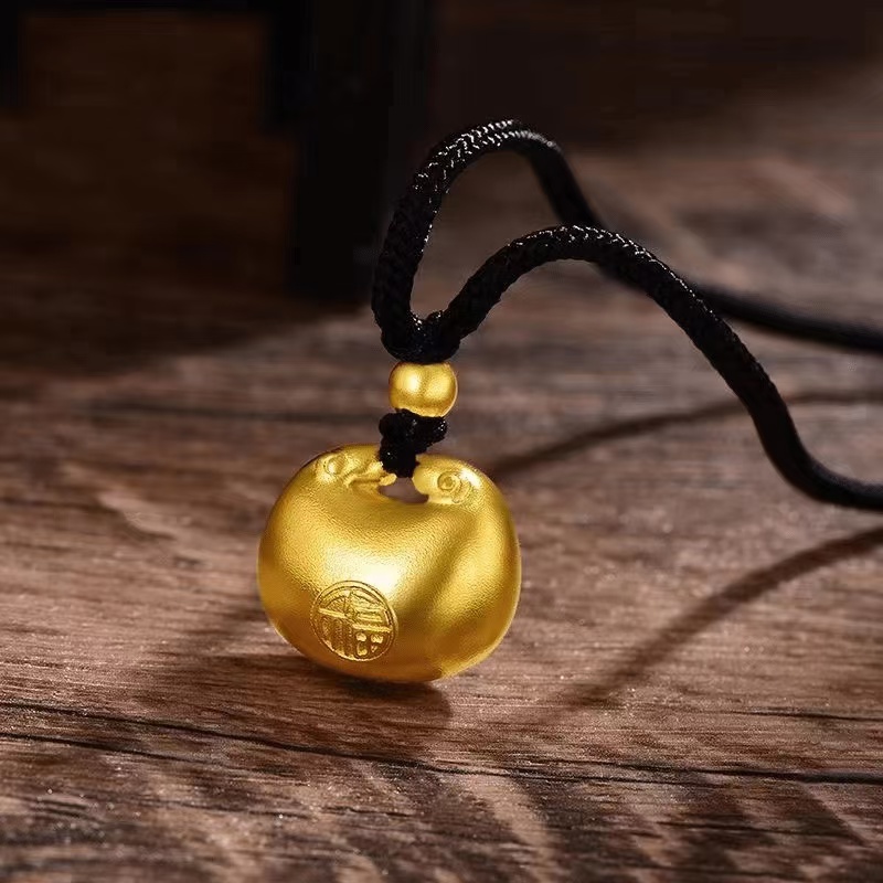 合金吊坠 爆款小胖福吊坠实心传承