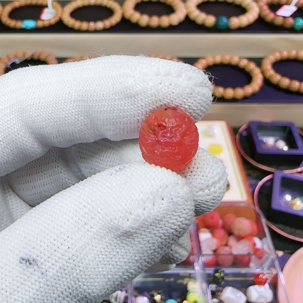 【闪购商品】南红玛瑙手链合金
