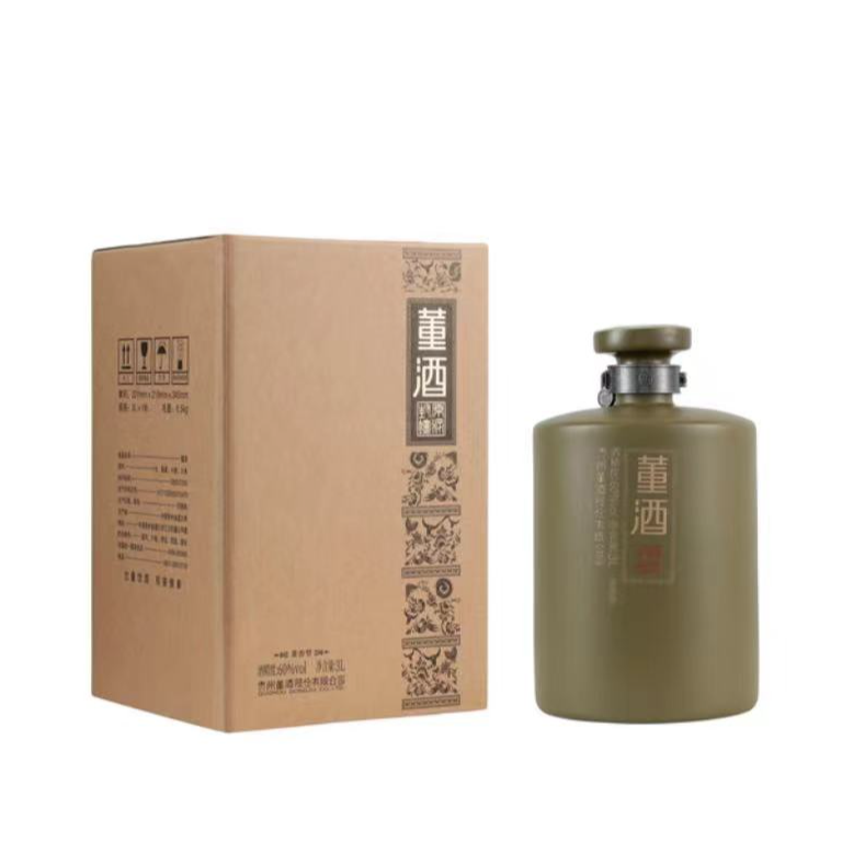 董酒60度董酒国密封坛酒董香型白酒陶瓷3L/4.5L60度