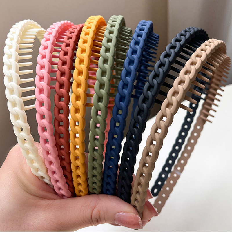 洗脸韩版专用2023新款带齿防滑发箍女头箍压发卡发捆头饰发旅