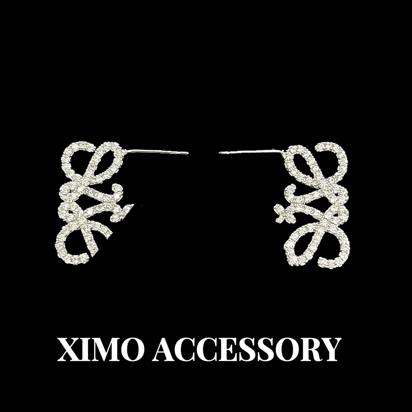 铜合金耳饰 F41气质时尚百搭轻奢简约耳环