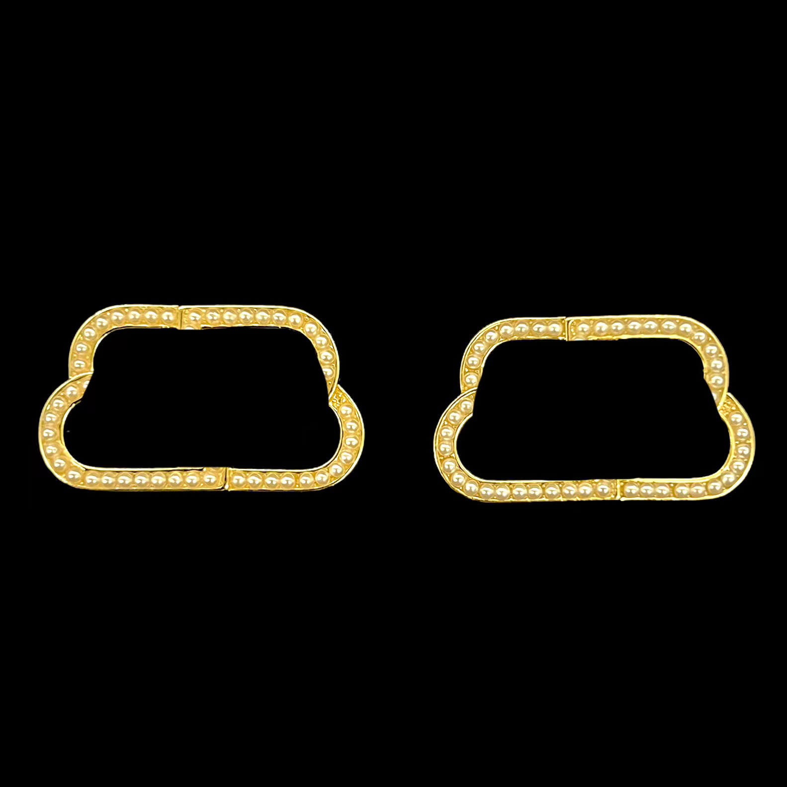 铜合金耳饰 C788精致可爱女孩时尚气质百搭金色耳环