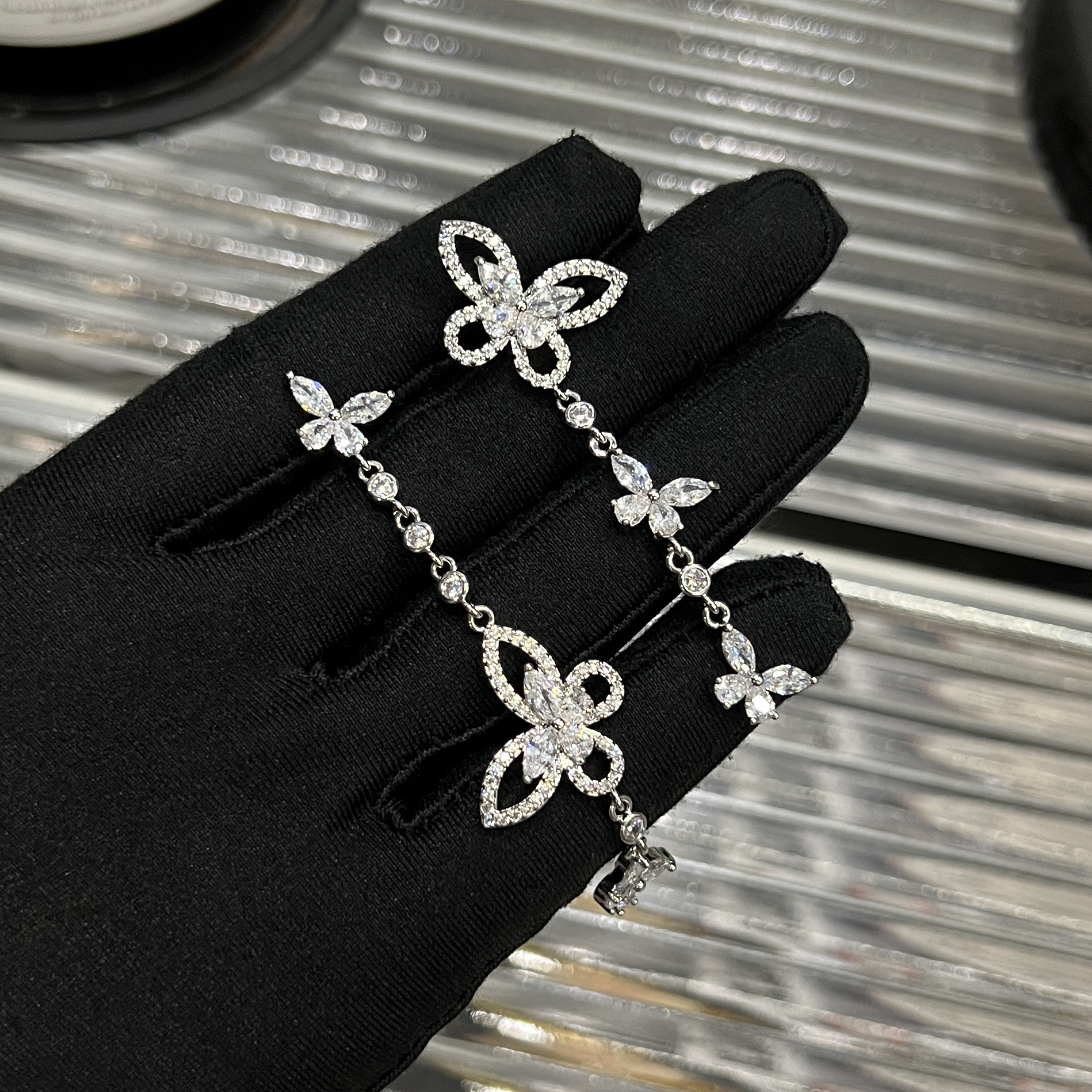 铜合金耳饰 B20气质时尚百搭小众简约耳饰耳环