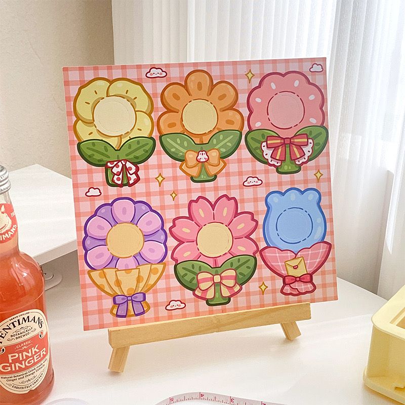 六一儿童节棒棒糖装饰卡片快乐成长学习进步祝福文字