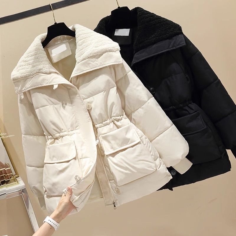 羽绒羽绒服2023冬天外套女新款小个子短款收腰羽绒服高级感超好看