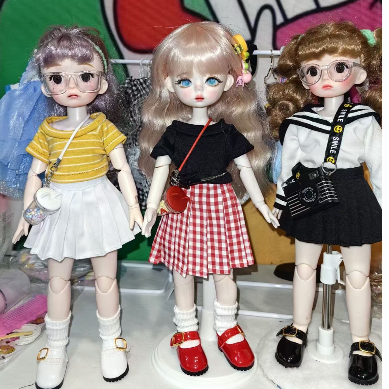 【直播专享】BJD/6分娃衣/洋娃娃/娃用配饰(勿乱拍） 默认微微瑕