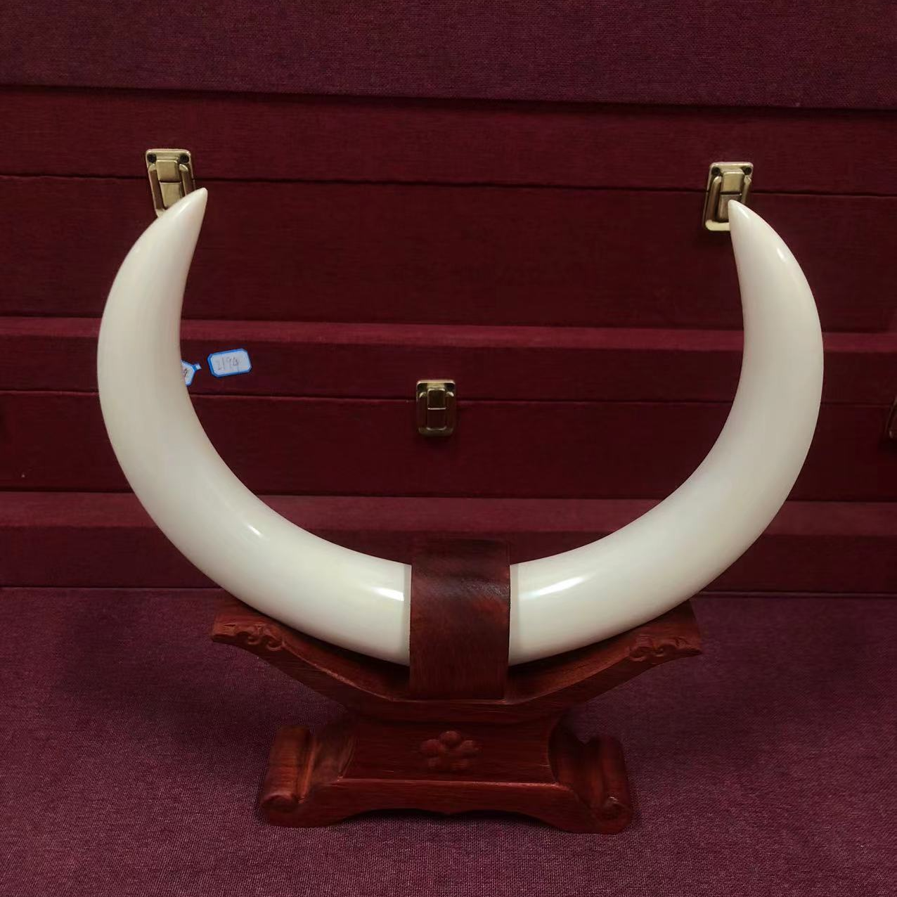 小梦小马素对摆家居摆件