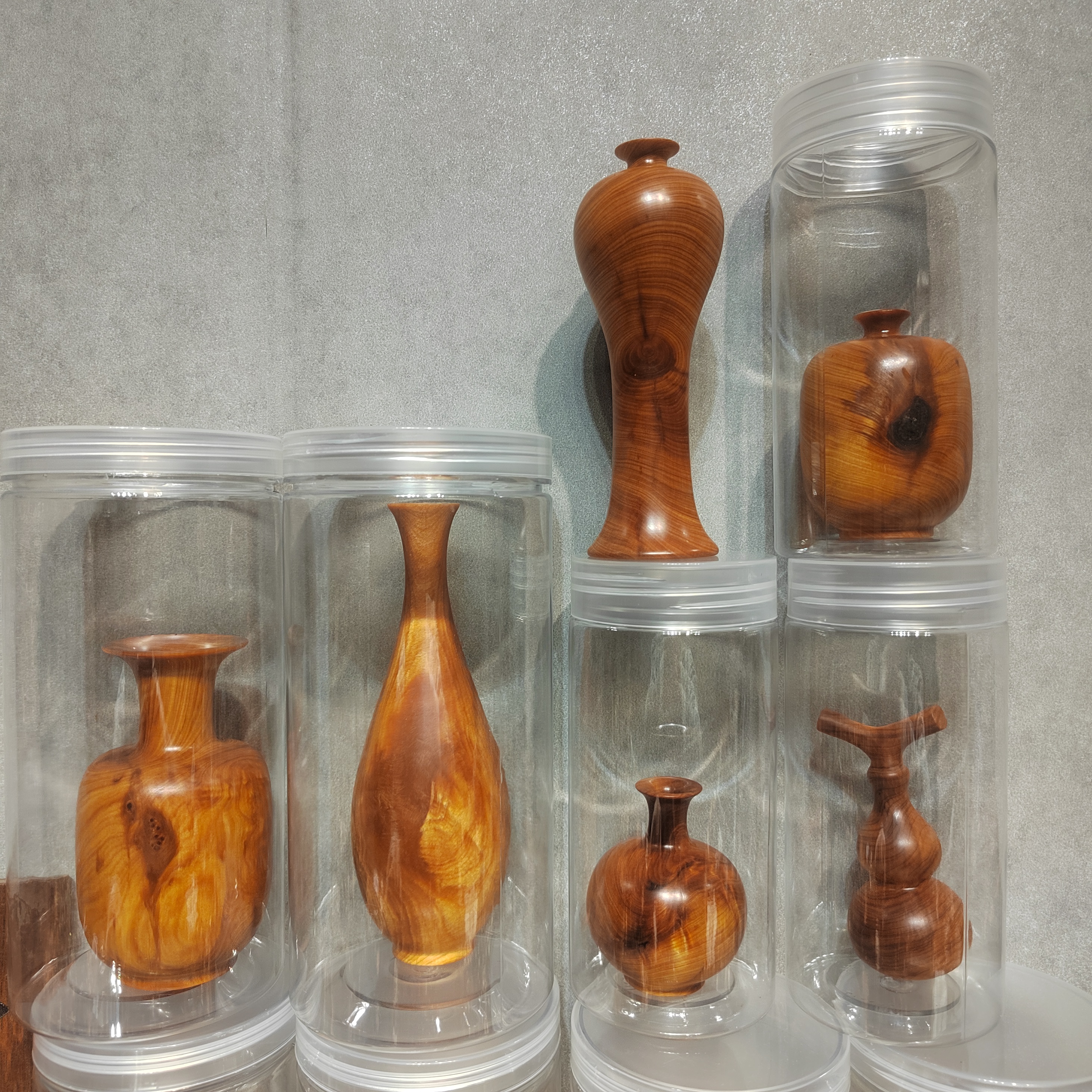 小玉花瓶子葫芦手把件摆件