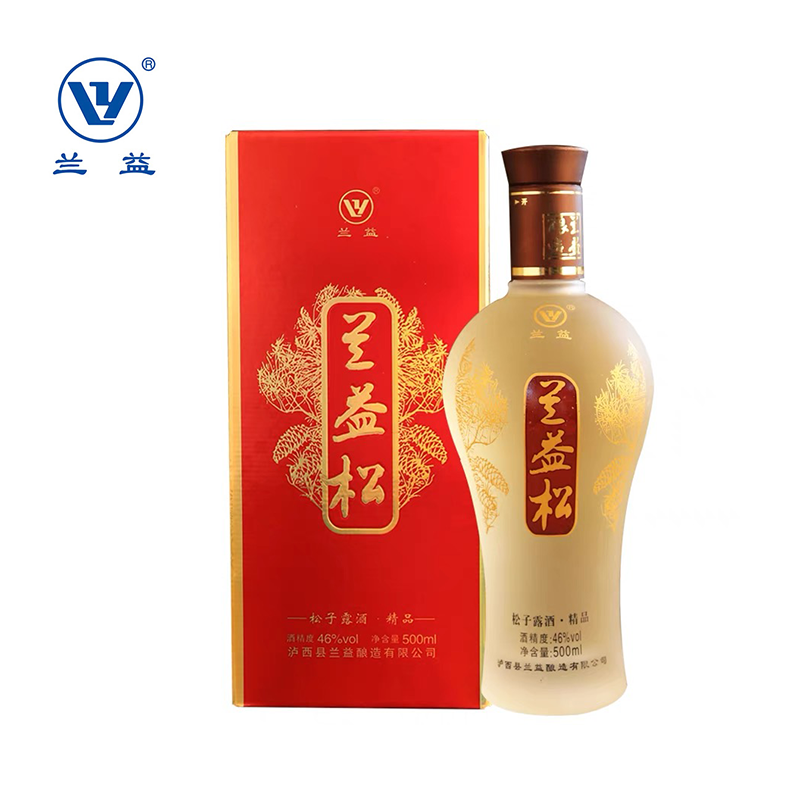 兰益【送礼佳品】兰益松子露酒·精品 46%vol 500ml礼盒装46度500