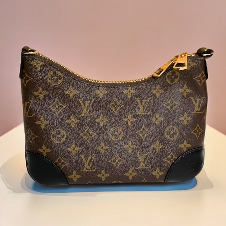 未使用 LouisVuitton/路易威登 黑牛角 经典单肩包