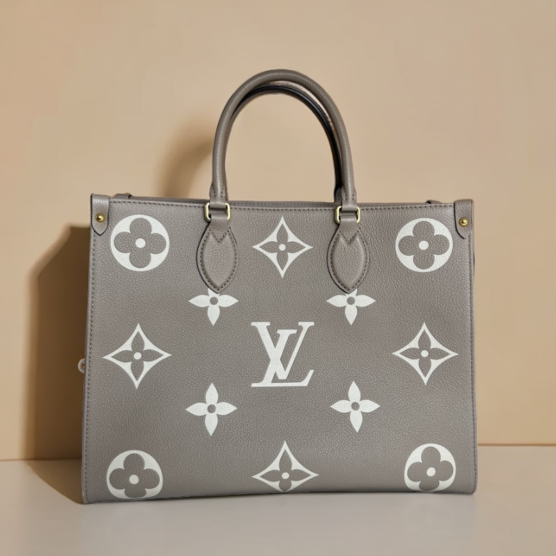 全新未使用 LouisVuitton/路易威登 大象灰 托特包 中号 804407