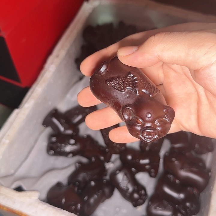 木黑檀木8蝙蝠猪一只