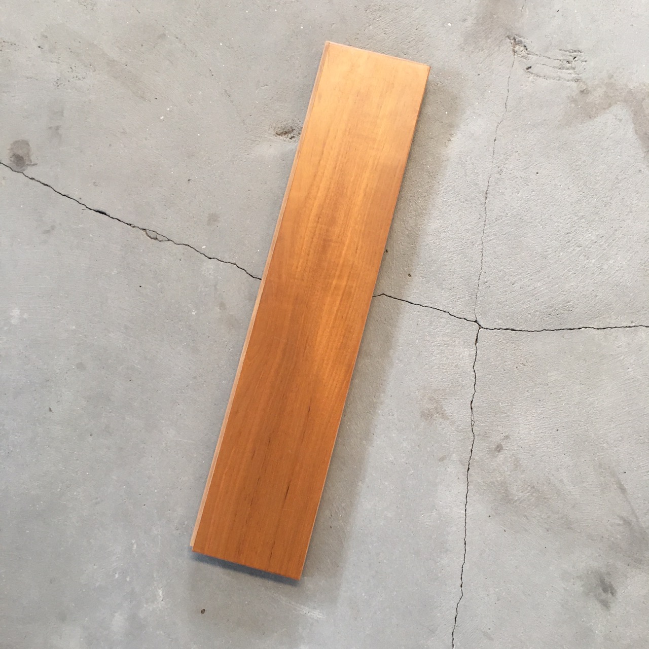 （样品）缅柚原木实木家用卧室室内锁扣地热地板910mm柚木地板