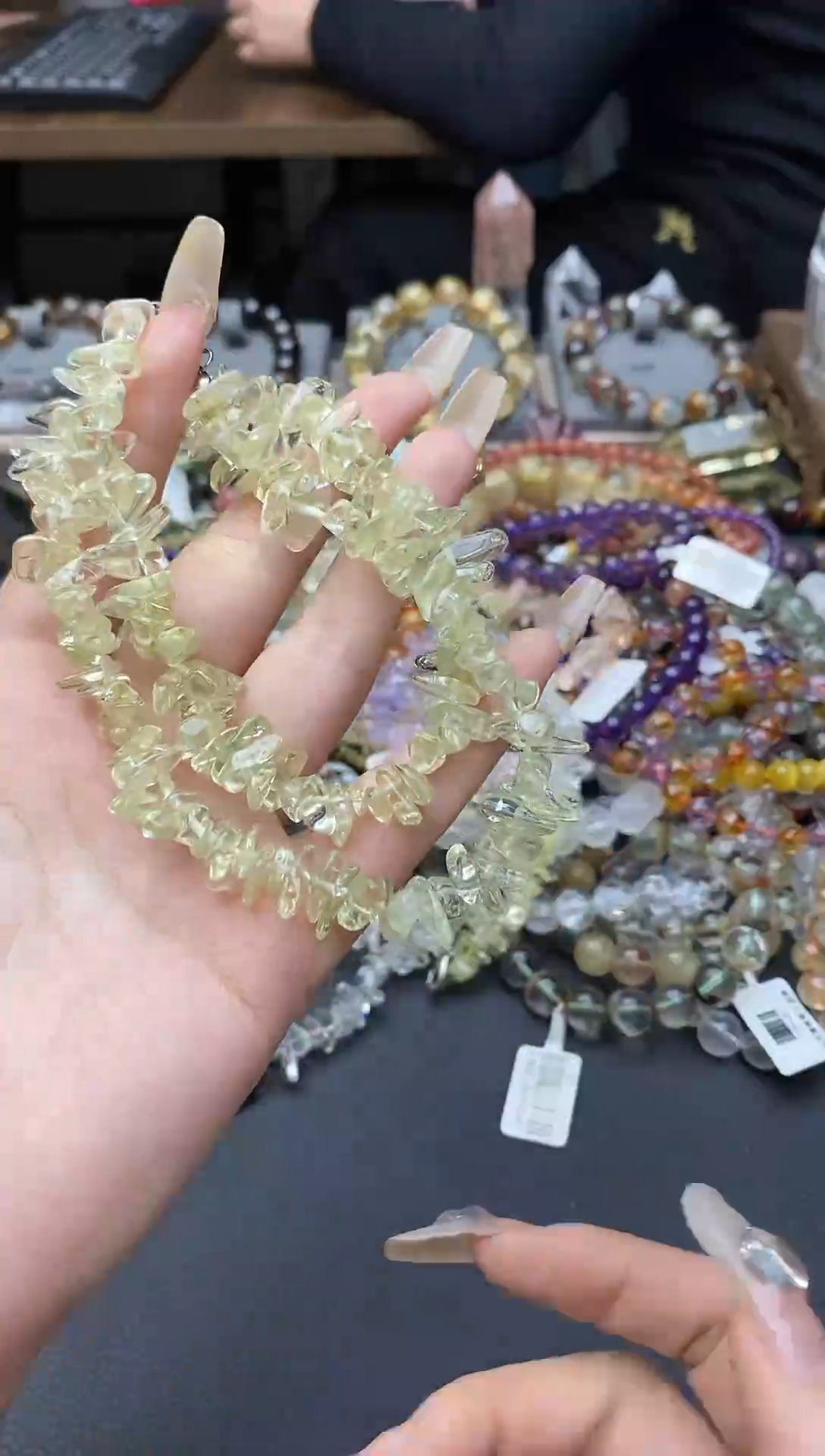 【闪购商品】水晶颈饰未镶嵌水晶