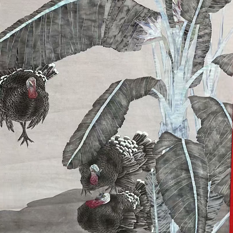 字画橱窗展示/书法绘画/苏盼老师/国画