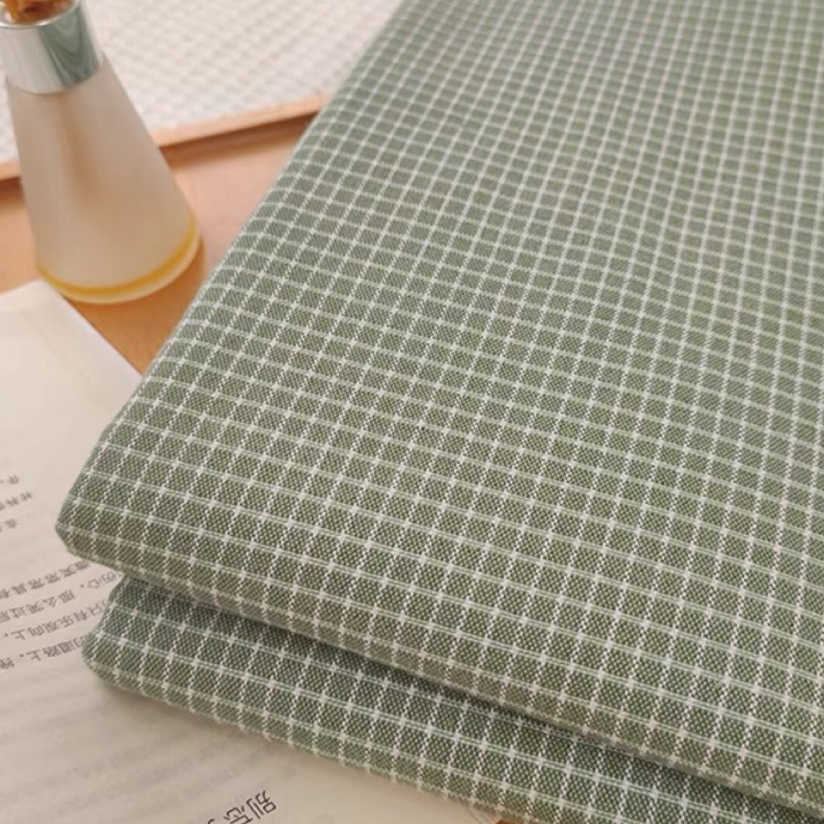 山东老粗布加厚床单单件三件套四季可用简约学生宿舍透气炕单