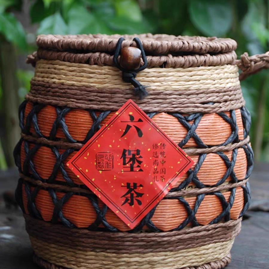 六堡茶包装一斤半斤无茶茶叶包装配纸袋标签厂家直销
