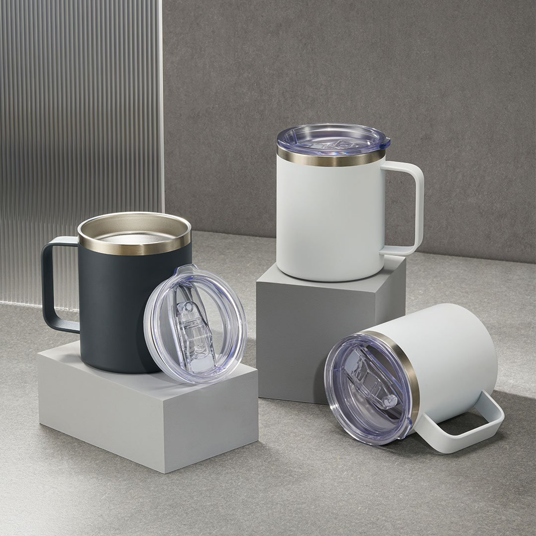 宿舍防烫隔热办公室上班族咖啡牛奶降温杯带盖家用咖啡杯喝水杯