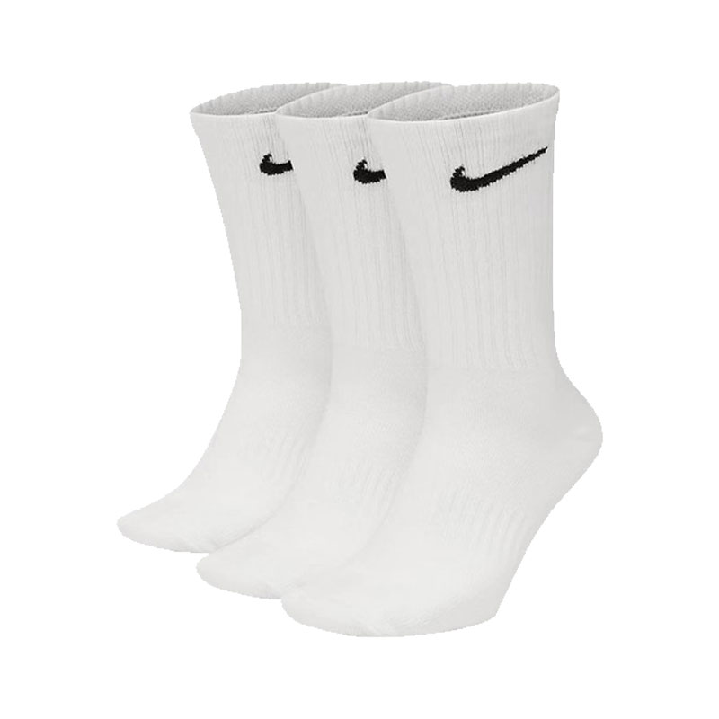 NIKE/耐克男女款 EVERYDAY LTWT ANKLE 长筒袜子三双 SX7676-100