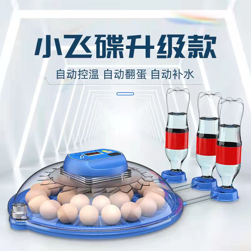 全自动孵化器小飞碟孵化机智能鸡鸭鹅鸟类家用孵化箱芦丁鸡孵蛋器