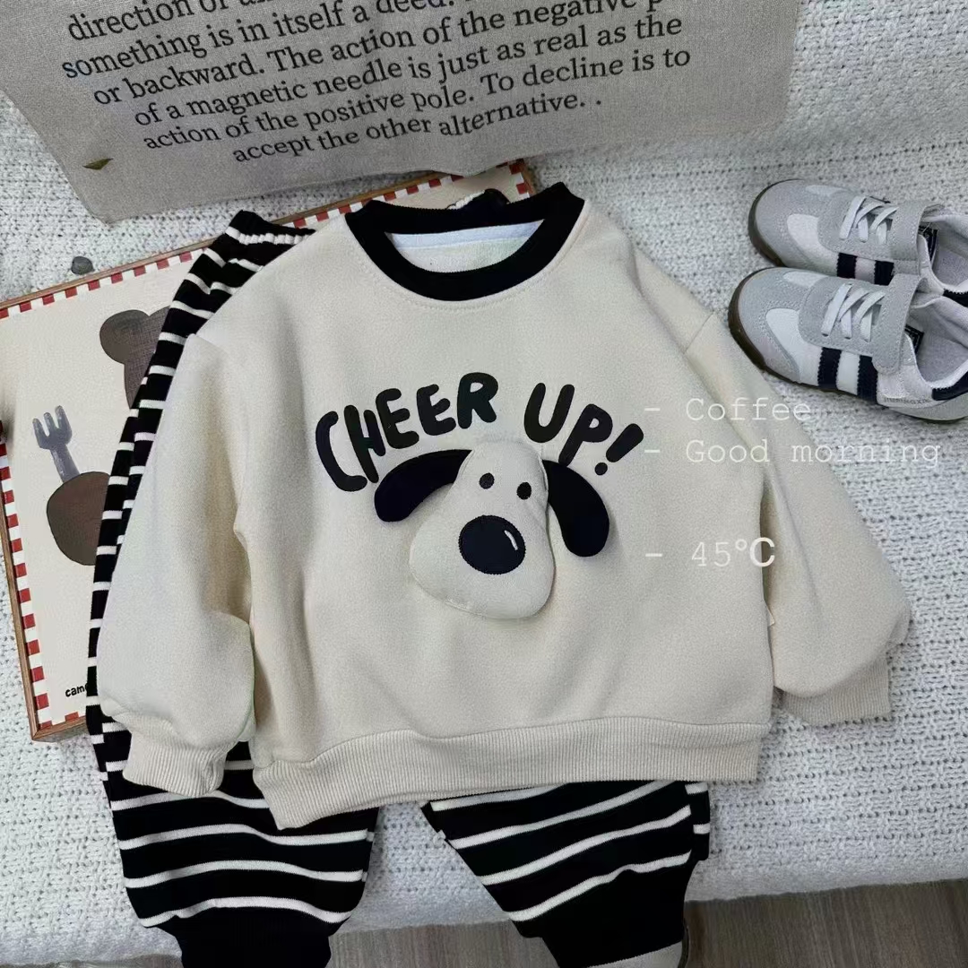 菲菲家童装直播链接儿童家居服套装上衣裤子