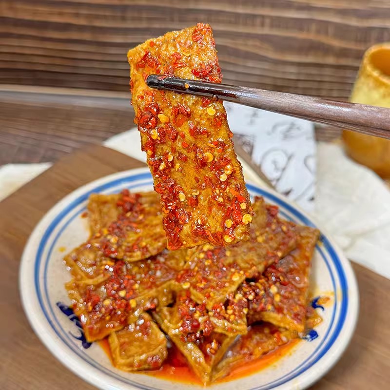 【商超同款6包装卤味香干】湖南特产冷江豆干劲道零食袋装开胃小吃