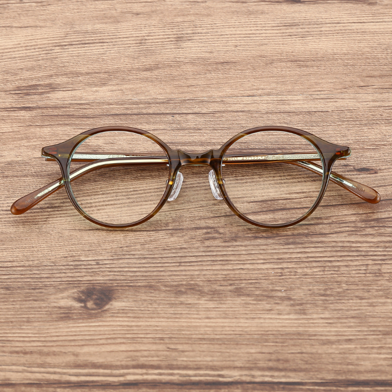 白山眼镜店BOSTON-N波士顿日本进口板材复古小脸莉贝琳同款眼镜架_钟表