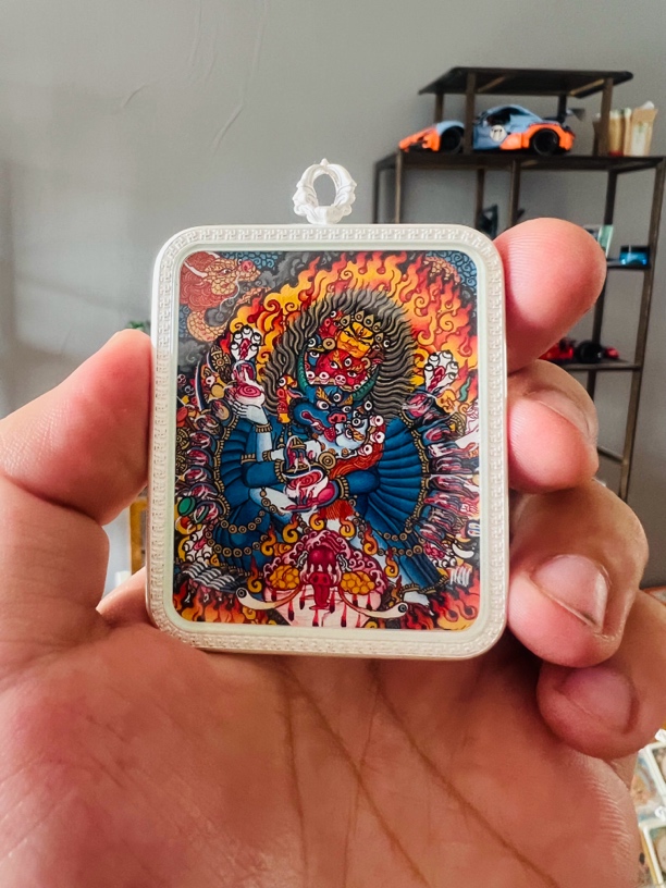 热贡唐卡手绘作品