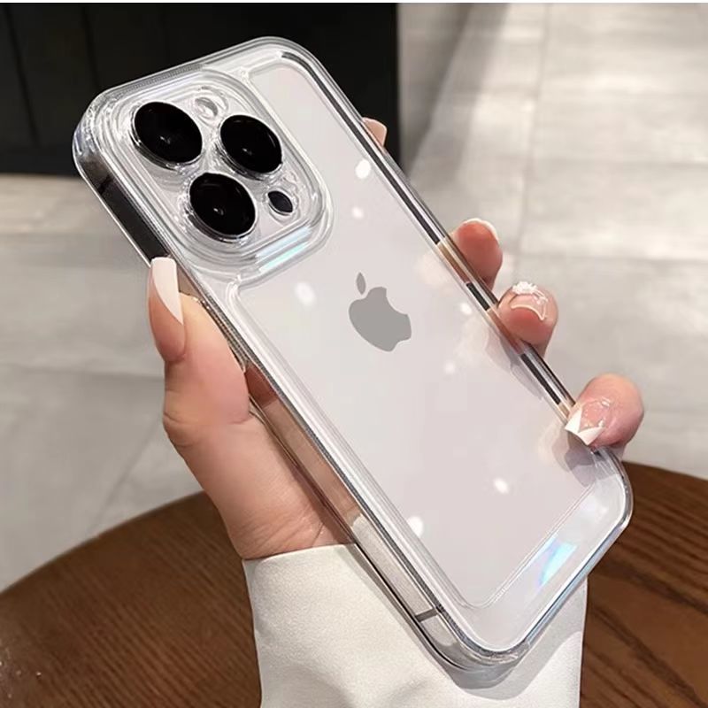 简约苹果15手机壳iPhone14ProMax女13/12/11/xr/X防摔8p软壳7