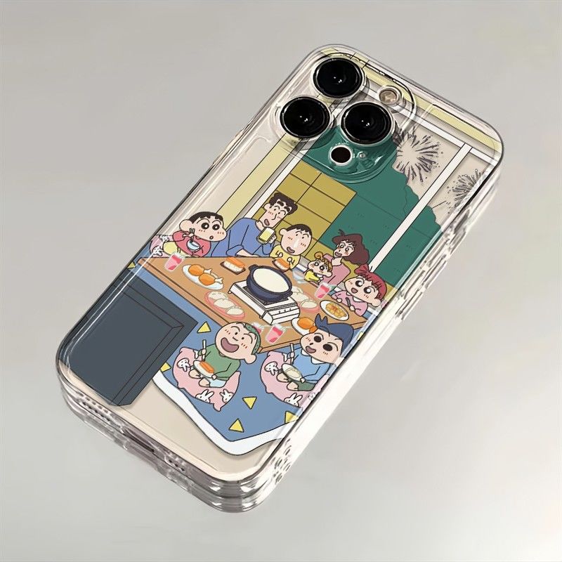 小新一家苹果15promax手机壳iPhone14新款13透明12简约11软壳x女8