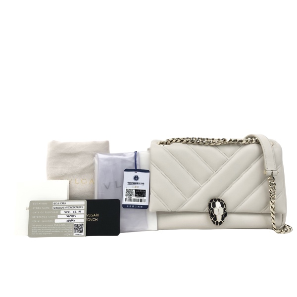 95新 BVLGARI/宝格丽 /妃鱼/单肩包/宝格丽/241025EL0017
