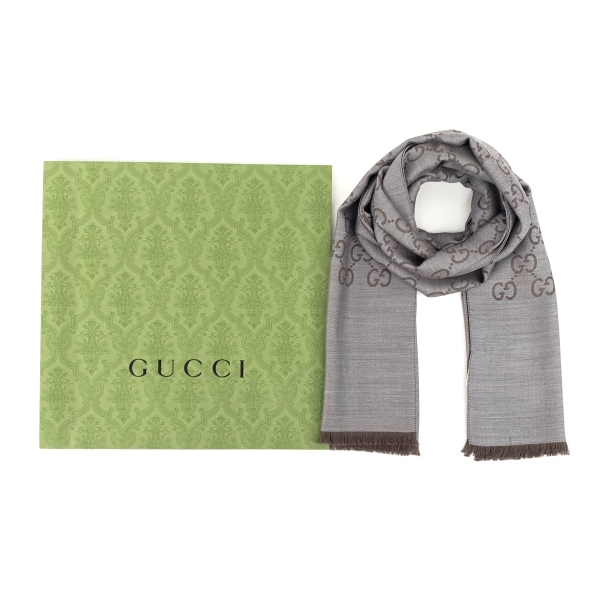 99新 GUCCI/古驰 未使用/妃鱼/围巾/古驰/240925SW0012时尚百搭