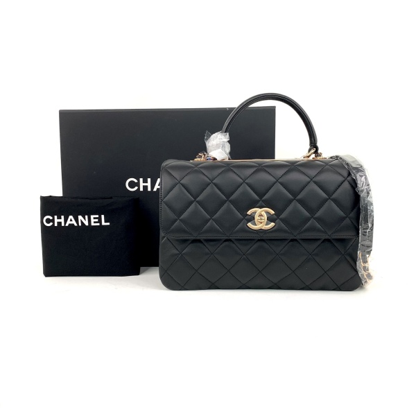 95新 Chanel/香奈儿 95新/妃鱼/单肩包/香奈儿/241114EL0010