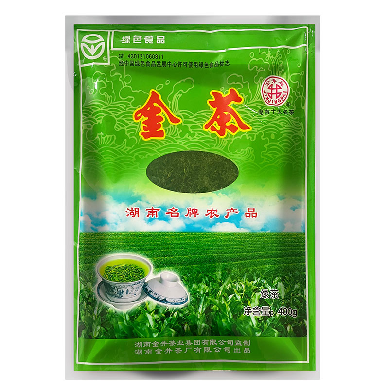 金井牌金井 四级绿茶 400g装名茶
