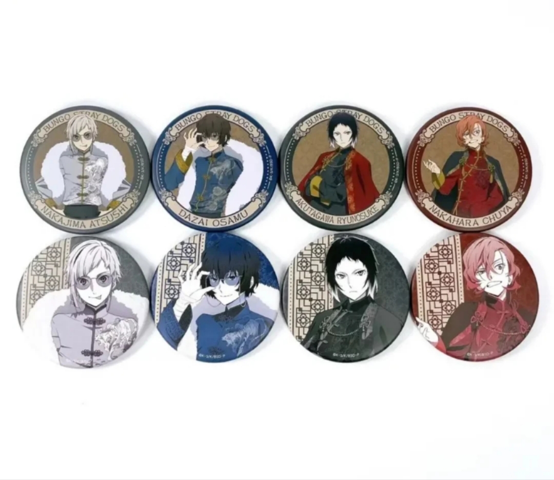 文豪野犬中华风 大交流展吧唧盲袋